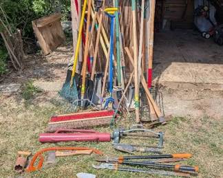 Yard Hand Tool Collection