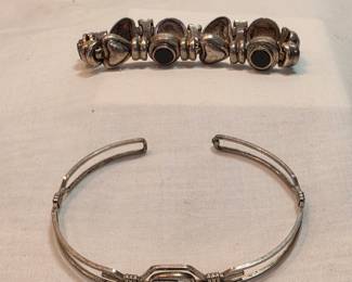 Pair Of Sterling Bracelets