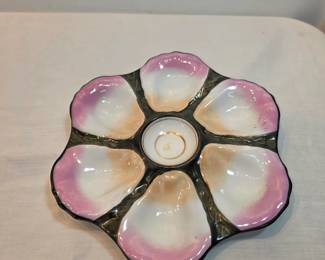 Antique Oyster Plate B