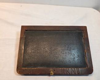 Antique Students Chalkboard Tablet