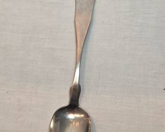 Carrington And Hunnewell Coin Silver Spoon