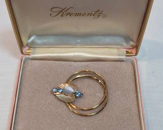 Krementz Nib Brooch