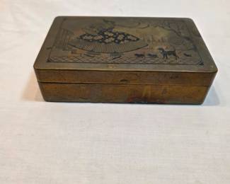 Old Brass Box