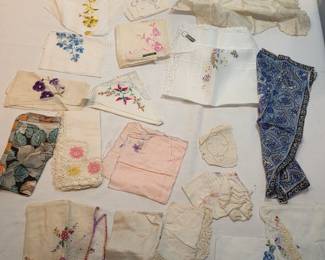 Antique Linens Lot