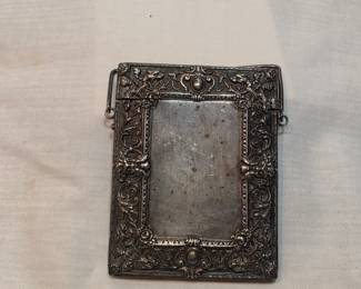 Sterling Silver Cigarette Case