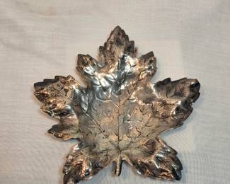 Sterling Silver Leaf