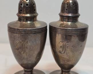 Sterling Silver Salt And Pepper Shaker