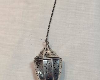 Sterling Tea Strainer