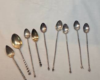Sterling Spoons Lot B