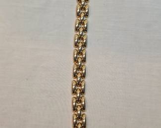 14k Gold Chunky Link Bracelet