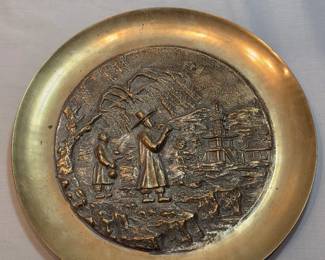 Brass Wall Plate A