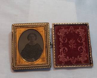 Antique Ambrotype Photo