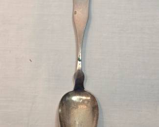 Coin Silver Spoon By HD Adams Lowell Ma