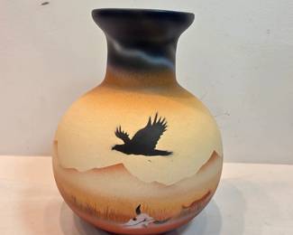 Rw Adamson Pottery Vase