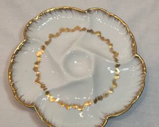 Osyter Plate N Haviland Limoges