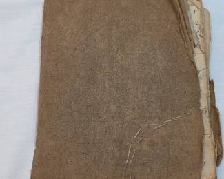 Debt Ledger From 1745