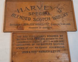 Harvey's Whiskey Box Ends