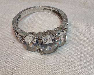 14k Gold Ring With Cz