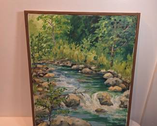 Original Oil Painting On Canvas By Ross B Young