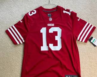 Beckett Authenticated Brock Purdy Signed 49ers Nike jersey. Size XL New With Tags