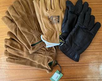 Gloves Galore Sid Mashburn, Cashmere Lined Suede Italy 2, Dockers Leather, Endura Goatskin
