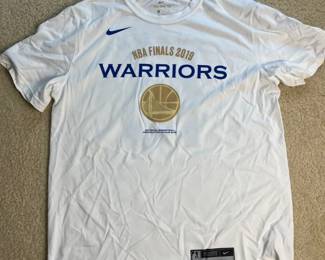 Authenticated, 2019 NBA Finals Shooting Shirt Worn By Jacob Evans III, Large Short Sleeved