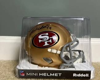 Deebo Samuel Signed San Francisco 49ers Mini Riddell Helmet