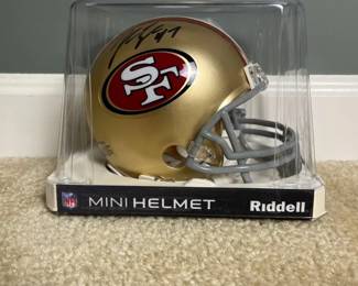 John Lynch Signed San Francisco 49ers Mini Riddell Helmet
