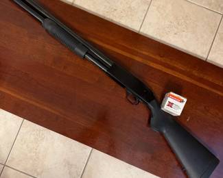 Mossberg 500A, 12 Gauge PumpAction Shotgun W Winchester 410 Gauge, 212, 4 Shot Shells