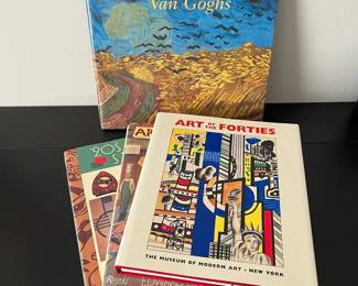 Vintage Art Books 4 Sealed Van Gogh, Art Style 1920s1940s