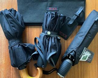 TUMI Travel Accessories and MORE Umbrellas, Leather Luggage Tag, Dust Bag, More