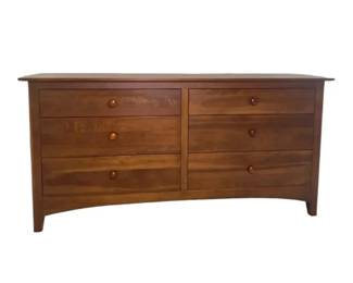 Ethan Allen Impressions 6Drawer Wood Dresser