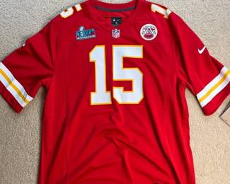 Kansas City Chiefs Patrick Mahomes Super Bowl LVII Nike Jersey. Size XL