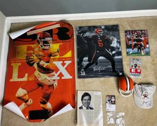 PSA Authenticated Bill Belichick, Baker Mayfield, John Dorsey Autographs, Hats, Pics, Posters, More
