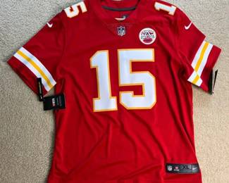 JSA Authenticated Patrick Mahomes Signed Kansas City Chiefs Nike Jersey. Size XL