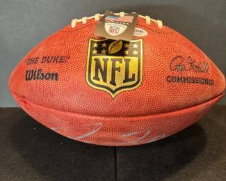 PSA Authenticated Ray Lewis Signed Official NFL Football