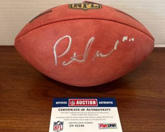 PSA Authenticated Patrick Mahomes Signed Official NFL Football