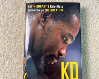 Kevin Durant Book and Picture.