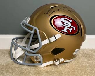 PSA Authenticated Brock Purdy Signed San Francisco 49ers Mini Helmet