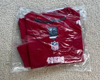 Packaged 49ers Brock Purdy Nike Jersey. Size L