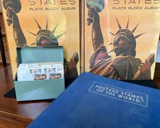 Huge Stamp Collection and Souvenir Cards 1800s1970s Steinbeck, Bicentennial, Tom Sawyer MORE