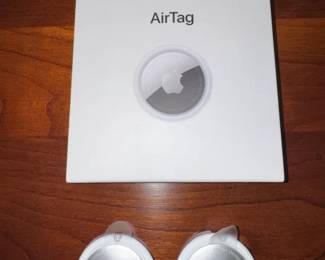 Apple AirTag Lot of 3 1 New Sealed in Box 2 Unused w Protective Film