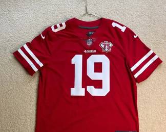 New With Tags 49ers Deebo Samuel 75th Anniversary Nike Jersey. Size XL