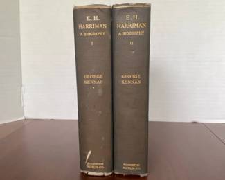 Biography E. H. Harriman by George Kennan  Vintage Books