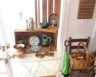 Asst glassware