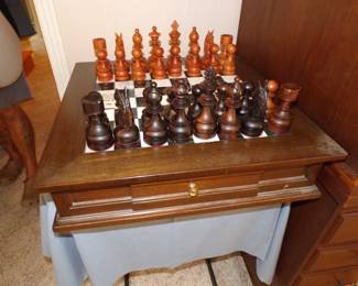 Hand Carved & Marble chess set
