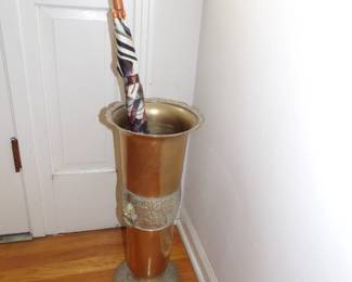 Solid Brass umbrella stand