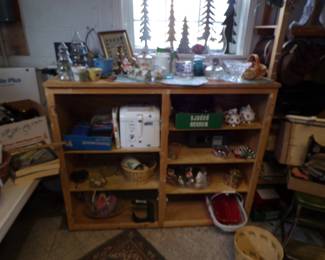 Storage cabinet ,TFal machine, misc items