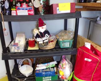 Collector coke bottles, asst Christmas items