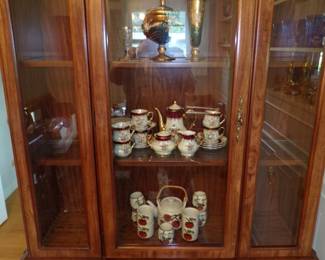 Nice Walnut china cabinet